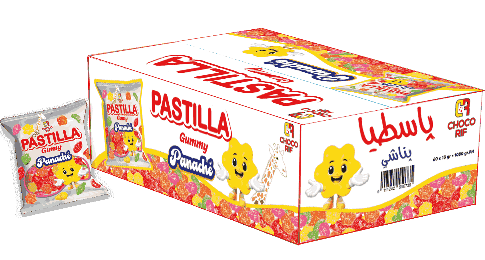 PASTILLA GUMY PANACHE - Vue alternative