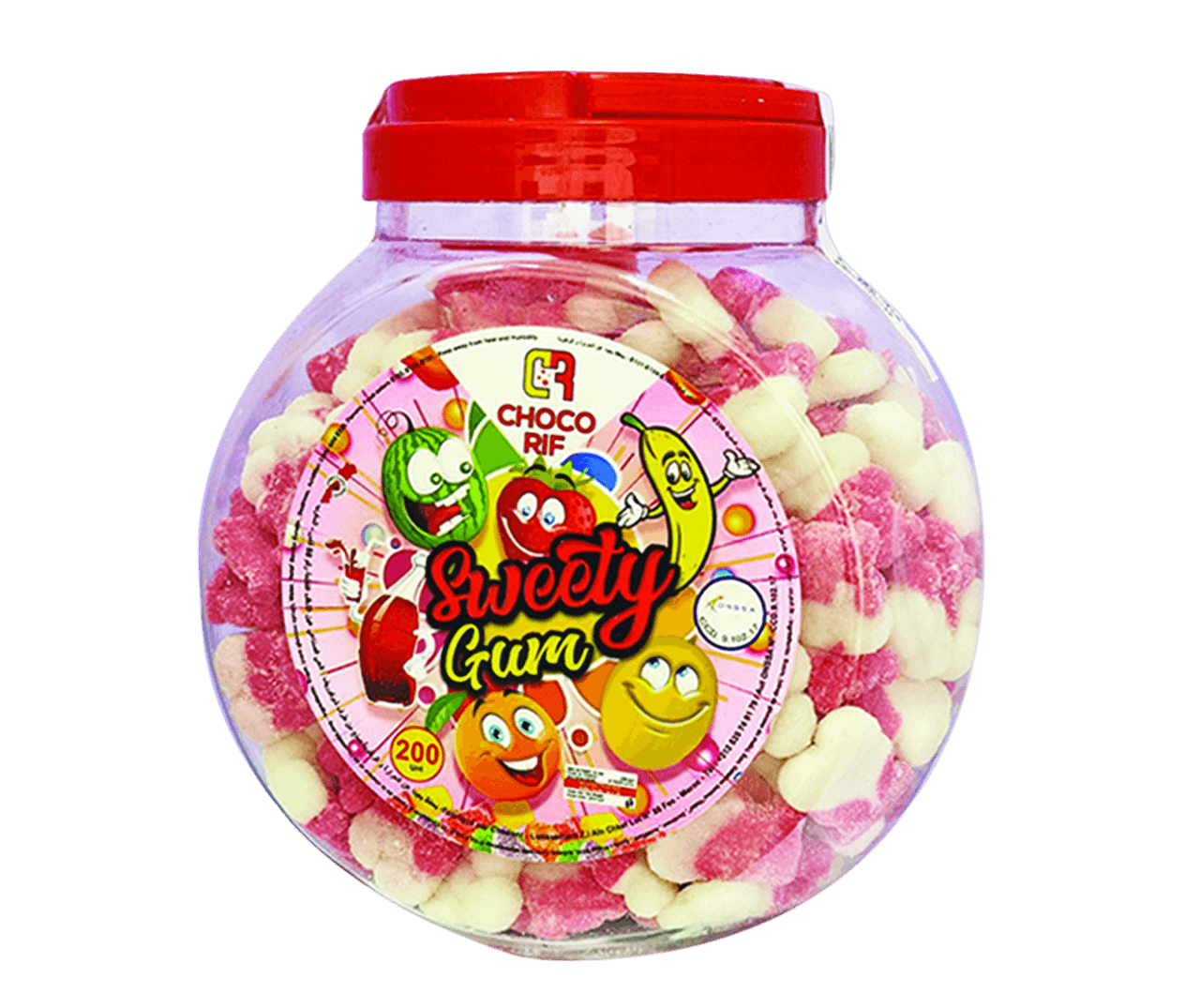 SWEETY GUM OURS FRAISE